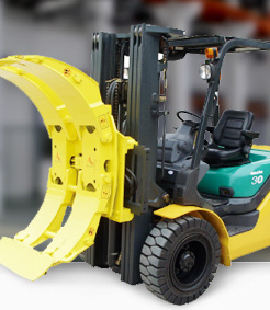 Independent research and development of forklift attachments